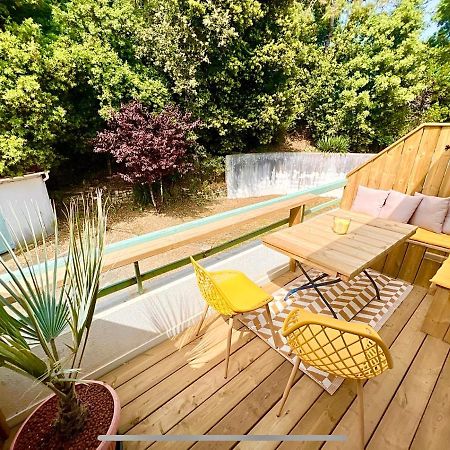 Front De Mer Rivedoux-Plage - Terrasse Exterieur - Parking Exteriör bild
